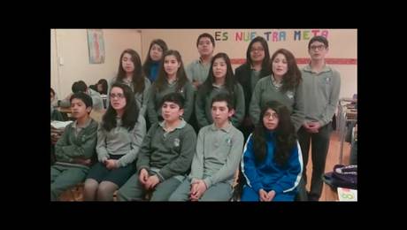 Estudiantes liceo Juan Bautista Contardi - Punta Arenas