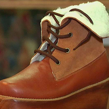 Zapatos de cuero hechos en Chile