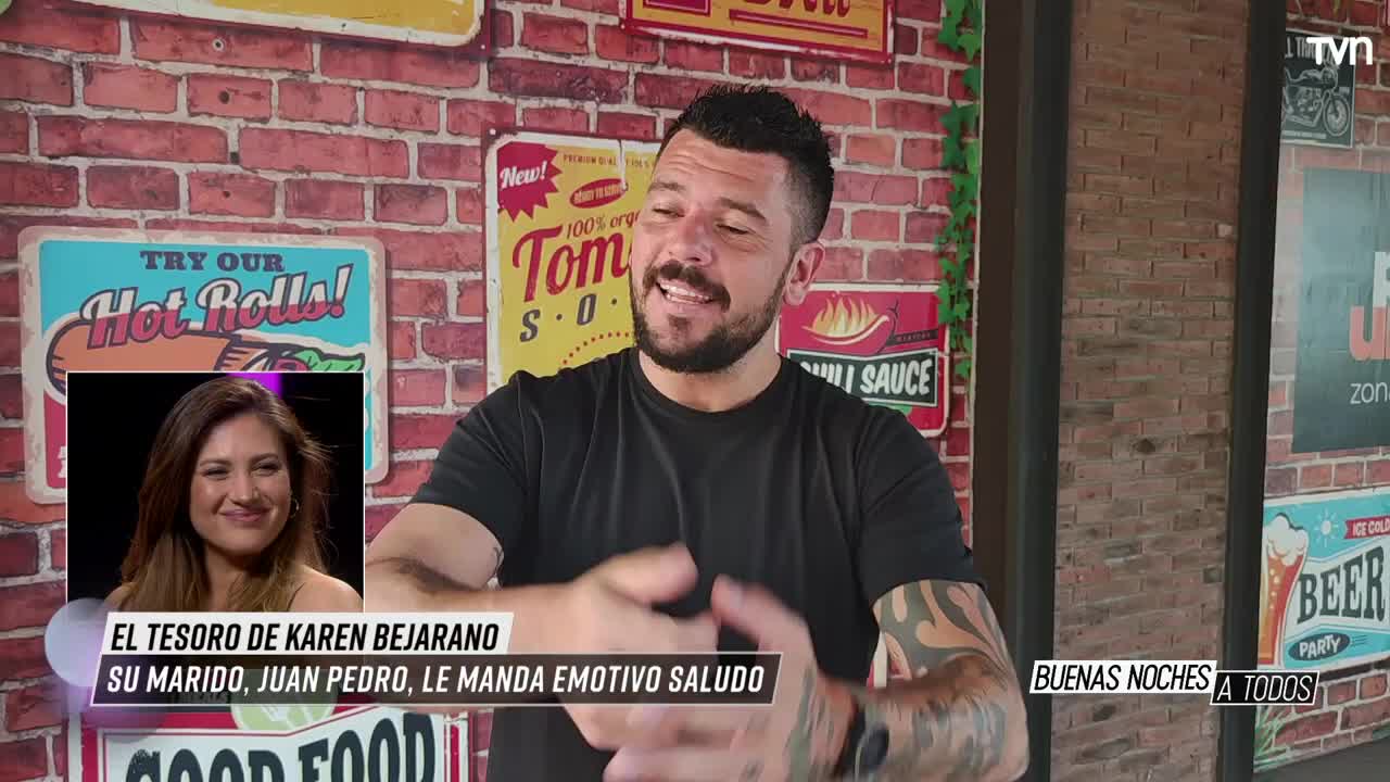 Marido de Karen Bejarano envía emotivo saludo
