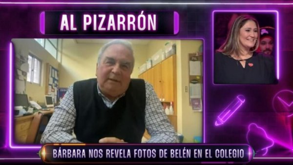 "Le mando un beso": Belén Mora confiesa que le gustaba el hijo de un profesor