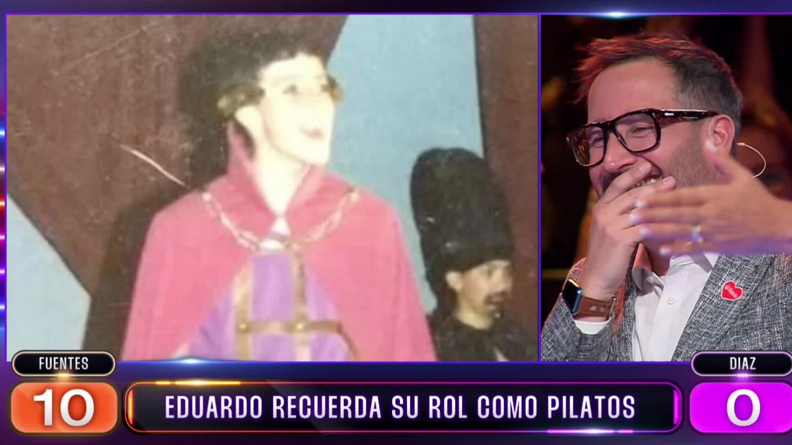"Me lavé las manos": Eduardo Fuentes recuerda su rol como Pilatos

