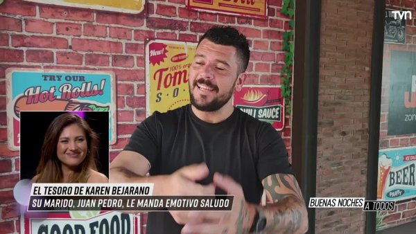 Marido de Karen Bejarano envía emotivo saludo
