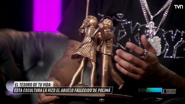 El tesoro de Polimá: la escultura que hizo su abuelo

