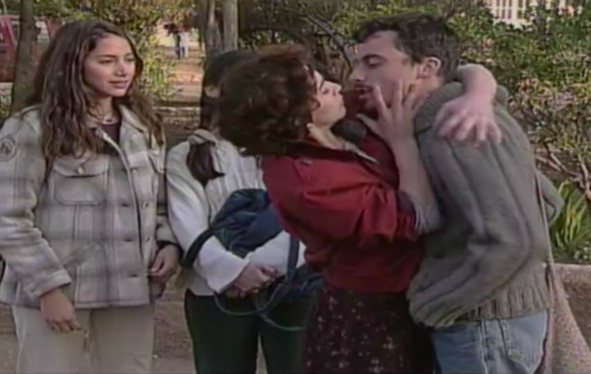 El beso de La Morena Maravillosa
