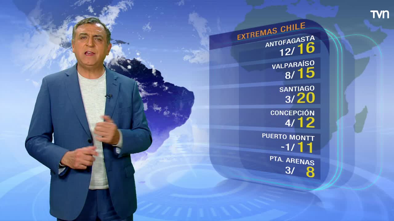 Pronóstico del tiempo: Jueves 11 de agosto | TV Tiempo
