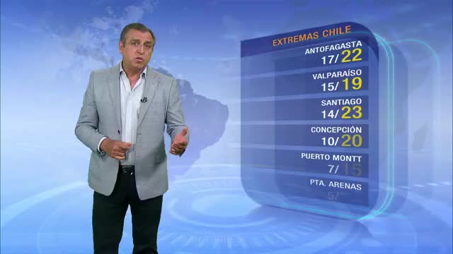 Siguen las temperaturas templadas y las nubes parciales este lunes
