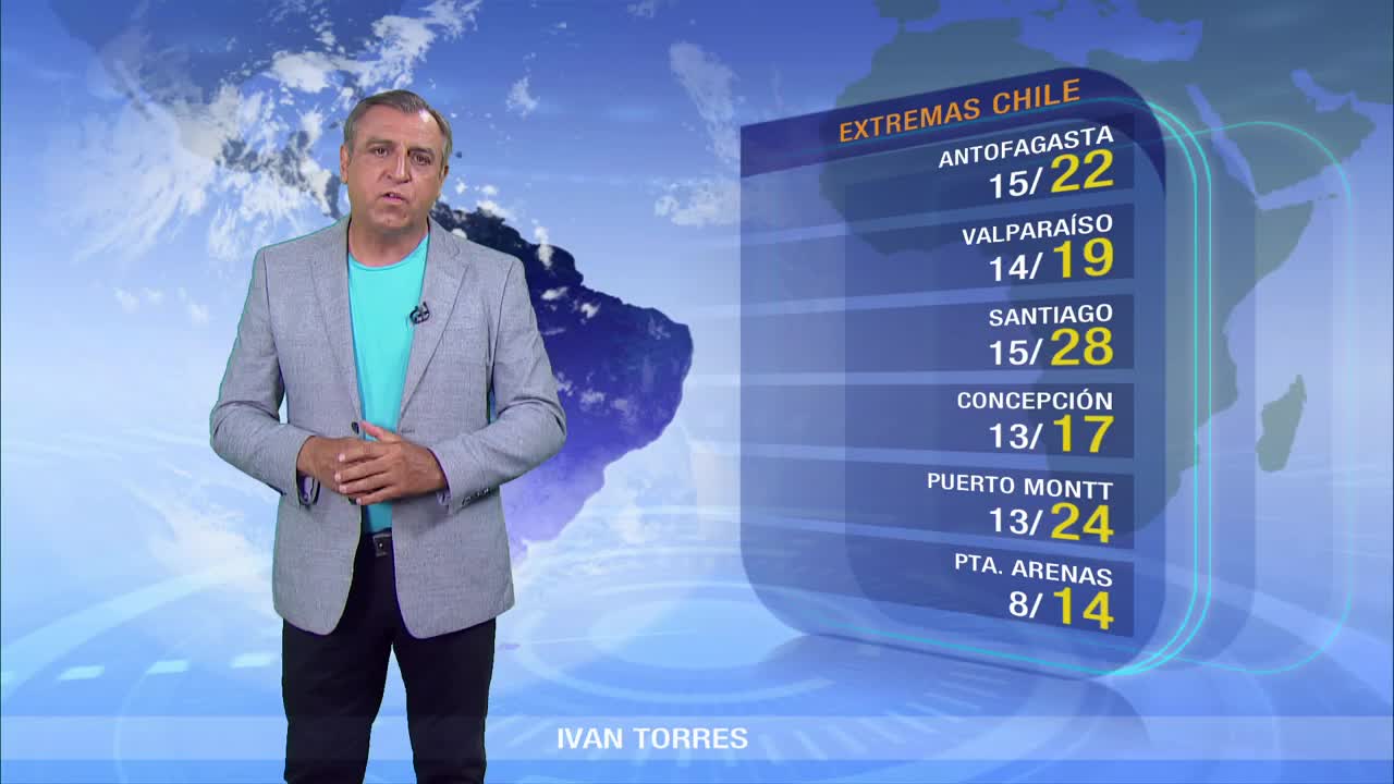 Las nubes se harán presentes de manera parcial en gran parte del país
