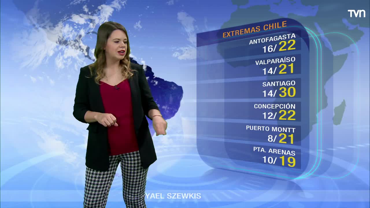 Suben las máximas en la zona central y en el sur
