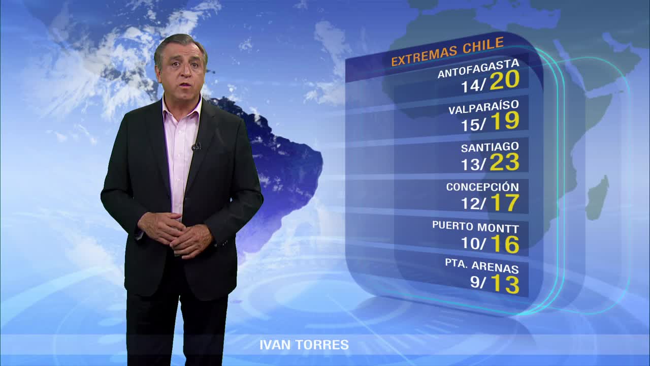 Bajan las temperaturas y las nubes se harán presentes este domingo
