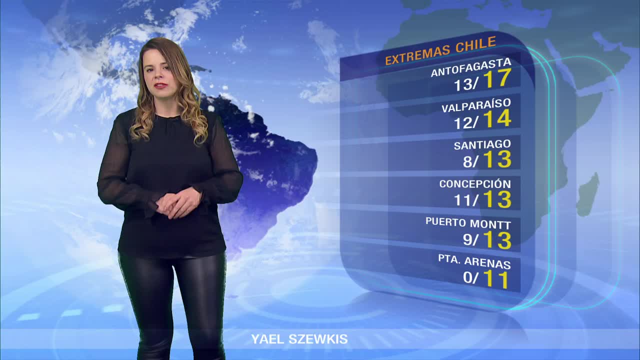 Lluvias y bajas temperaturas se sentirán este domingo en zona centro-sur
