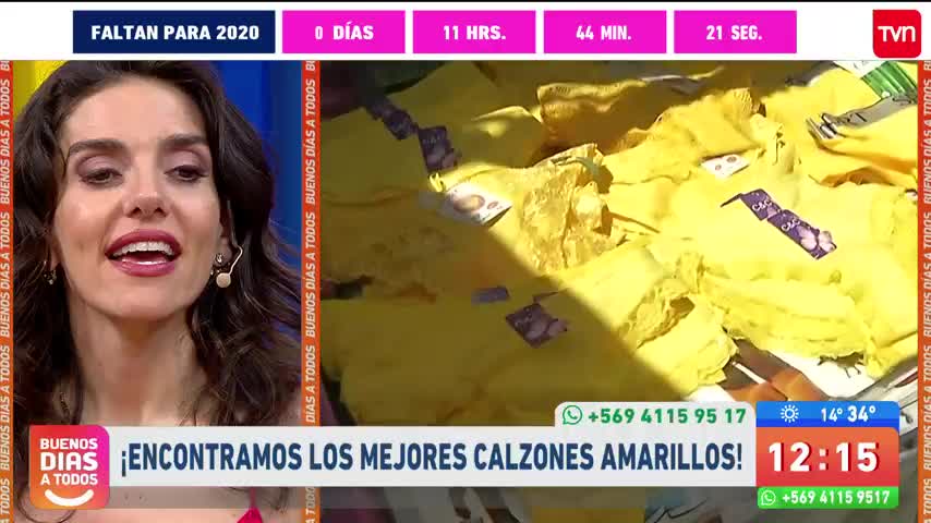 ¡No se olvide del calzón! La cábala preferida de los chilenos
