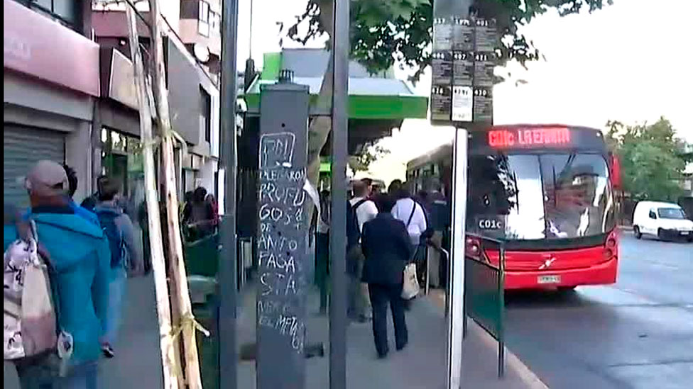 Revisa cómo está funcionando el servicio de transporte en Tobalaba
