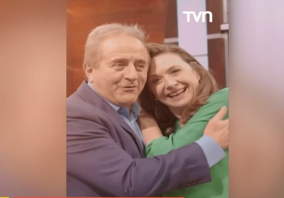El aplaudido reencuentro entre Margot Kahl y Jorge Hevia
