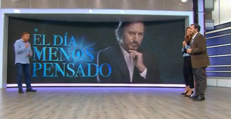 Carlos Pinto presenta "Muerto en Vida" de "El Día Menos Pensado"
