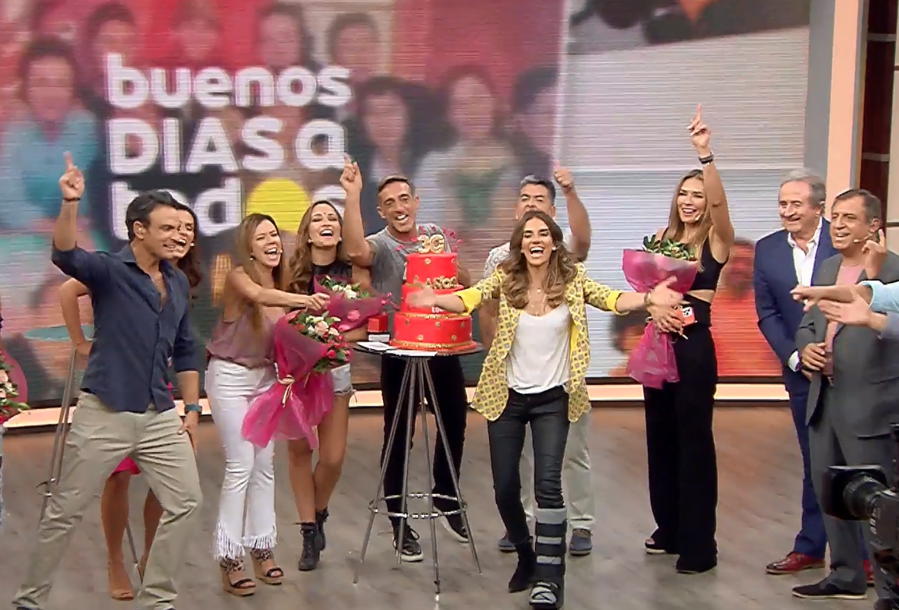 ¡Muchas gracias por estos 30 años del "Buenos Días a Todos"!
