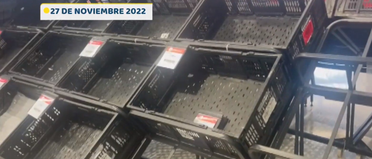 Preocupación por desabastecimiento de alimentos
