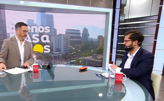 Revisa la entrevista completa al Presidente Boric en el "Buenos Días a Todos"
