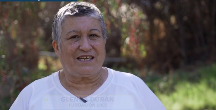 "Camiseteados": Glenda Durán y su rol para cambiar el mundo de la discapacidad
