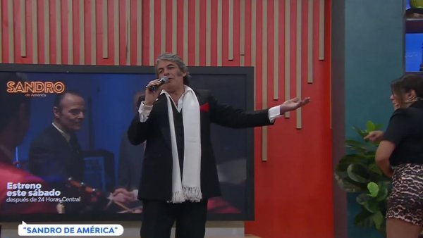 Hicimos la previa para el gran estreno de "Sandro de América"
