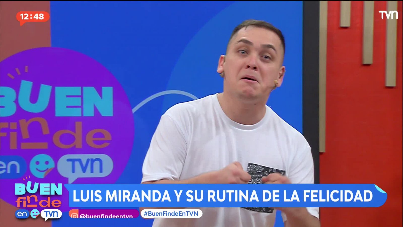 Nos reímos junto a Lucho Miranda en Buen Finde
