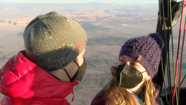 Las sorpresas del desierto desde las alturas
