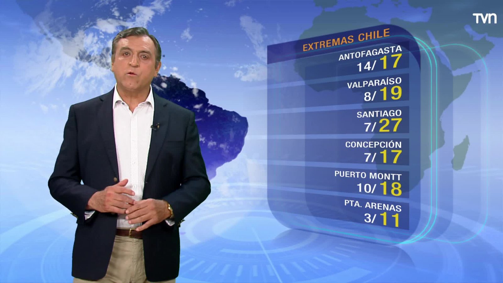 Pronóstico del tiempo: Martes 25 de octubre | TV Tiempo
