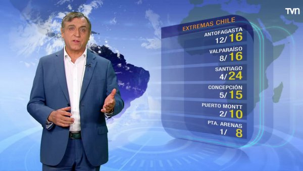 Pronóstico del tiempo: Viernes 26 de agosto | TV Tiempo
