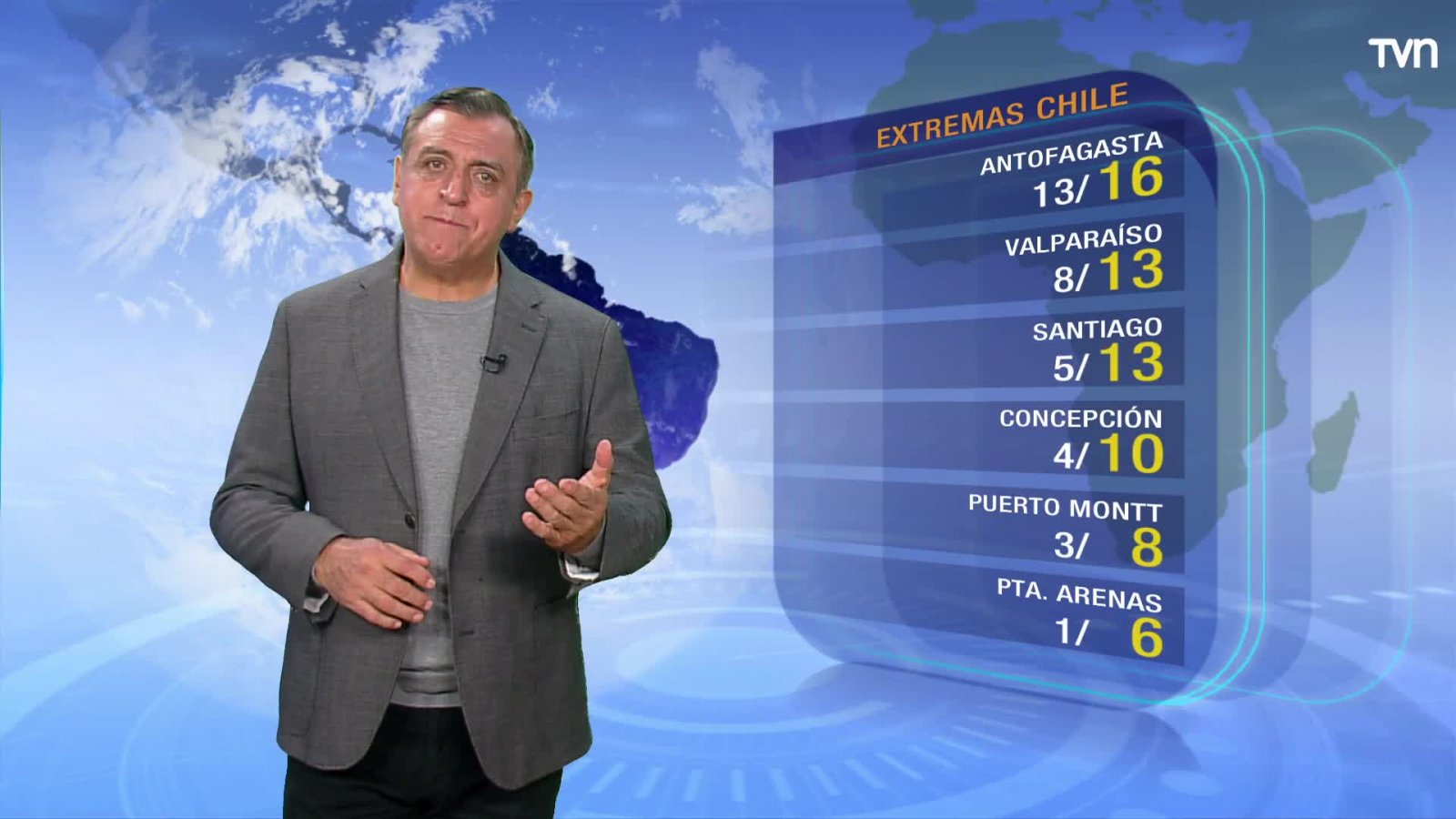 Jornada fría en el centro y sur del país
