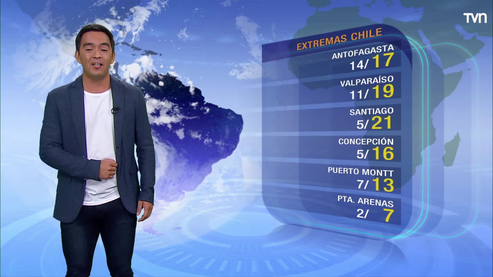 Bajan las temperaturas máximas en el centro y sur del país
