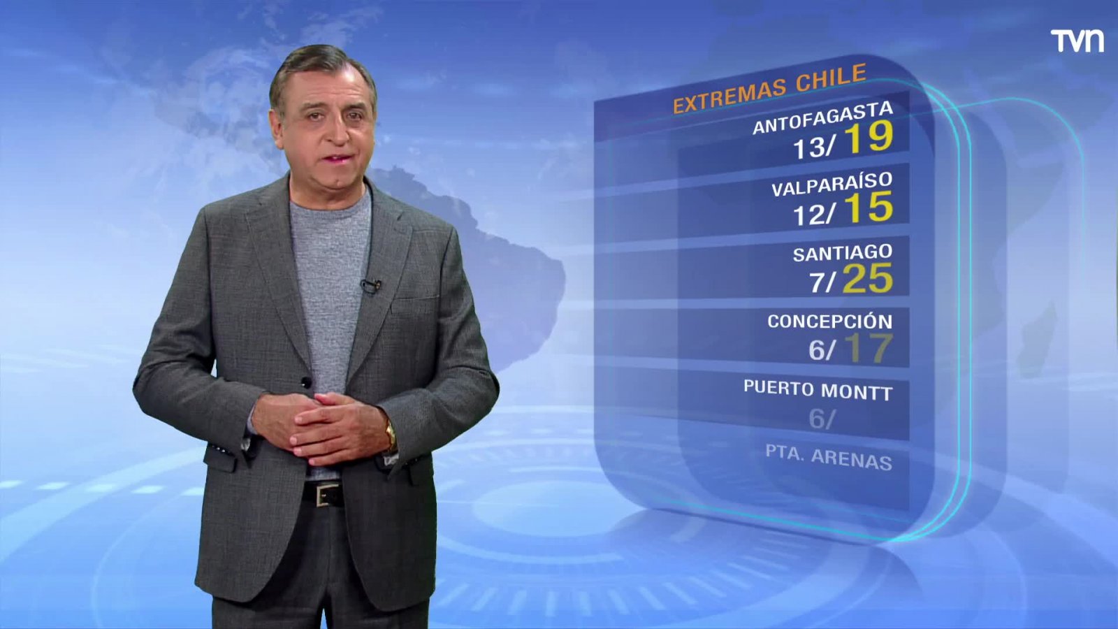 Amanece nublada la zona central
