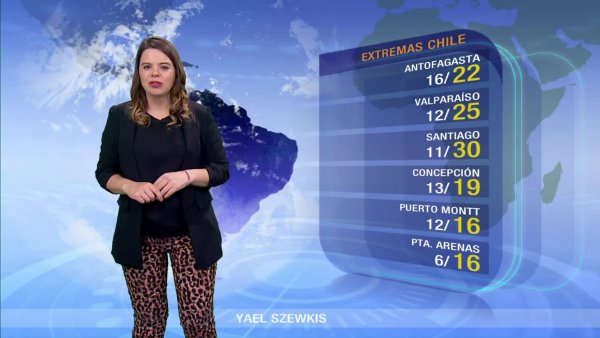 Calor en la zona central y lluvias del Biobío al sur para este domingo
