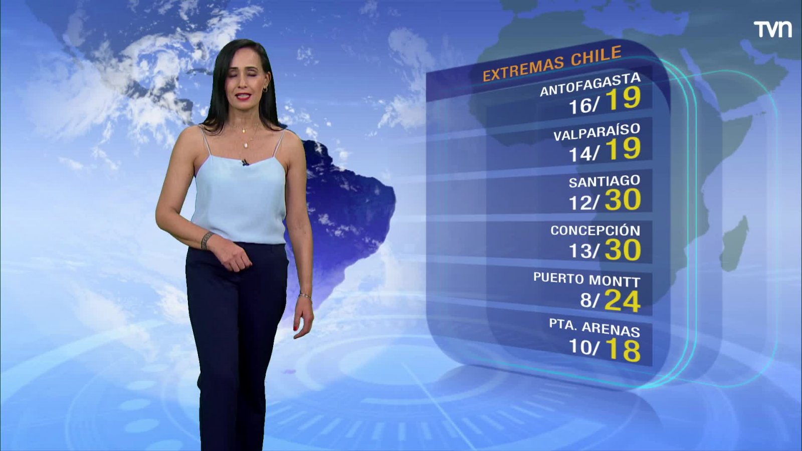 Bajan las máximas en la zona centro
