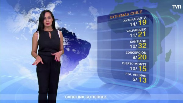 El centro se nubla en la costa
