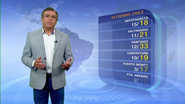 Nubes ayudarán a bajar levemente las temperaturas este domingo
