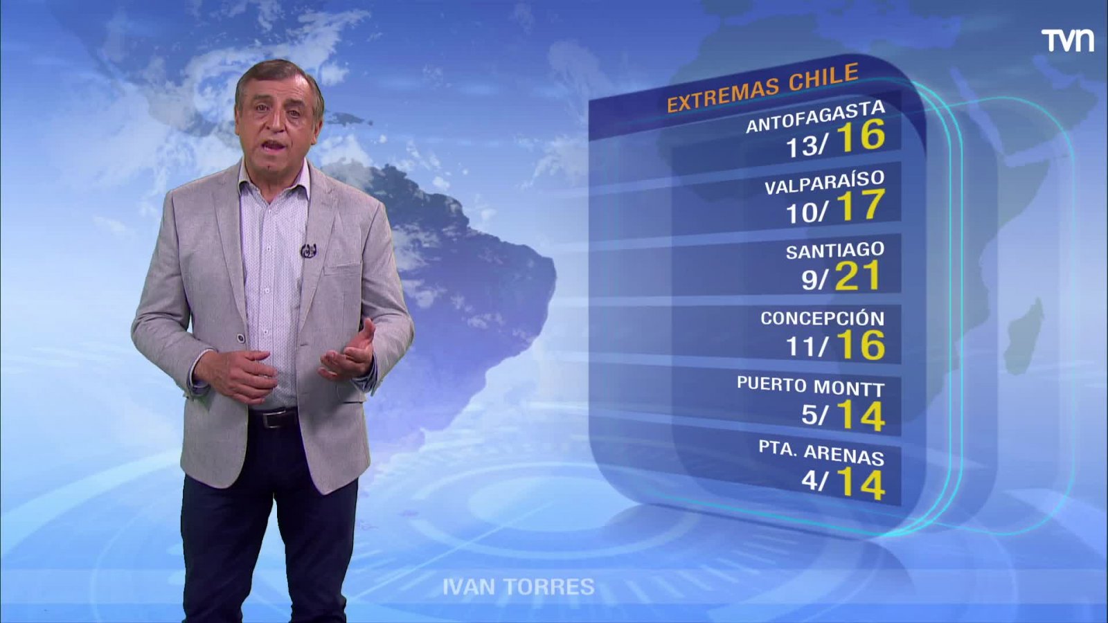 Día soleado en gran parte del país
