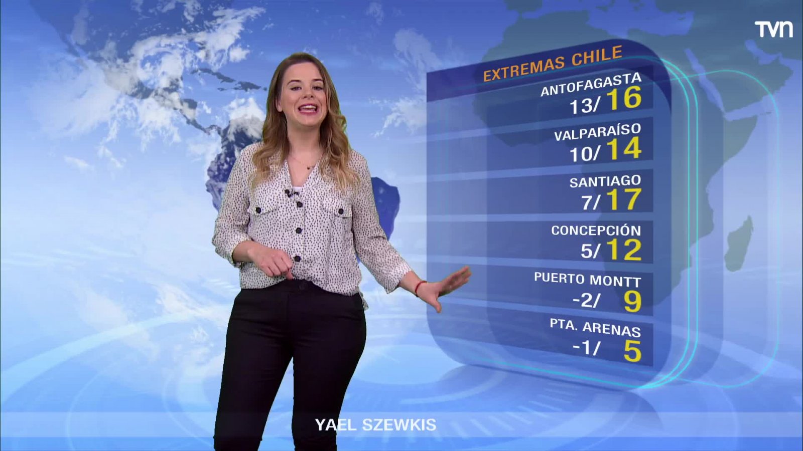 Precipitaciones desde Los Lagos hasta Magallanes
