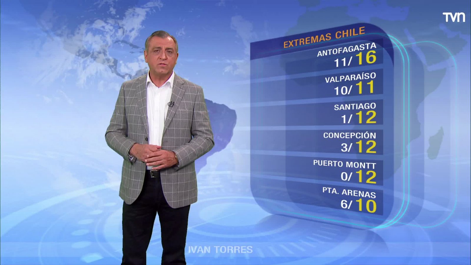 Suben las máximas en la zona central y bajas temperaturas en el sur

