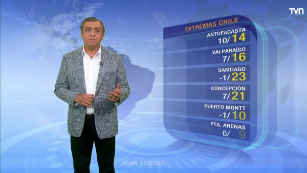 Mañana de bajas temperaturas en la zona centro y sur del país
