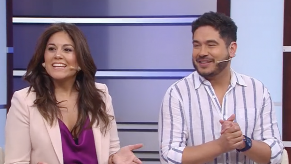 Gino Costa y Paulina Alvarado nos invitan a ser parte del nuevo "Buen Finde"
