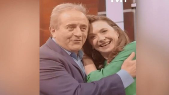 El aplaudido reencuentro entre Margot Kahl y Jorge Hevia
