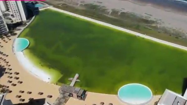 Laguna artificial en La Serena se convirtió en un pantano
