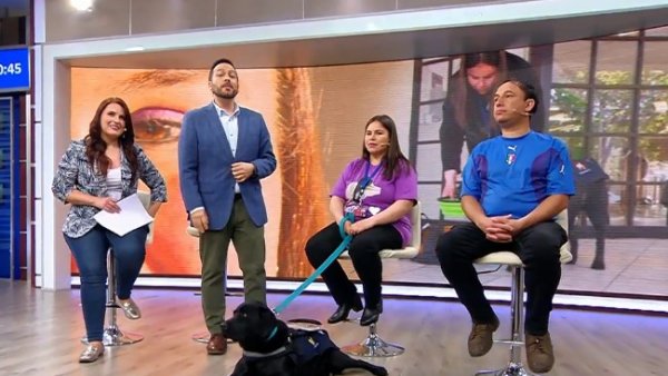 Daniela Villella es ciega y acusa discriminación por su perro guía
