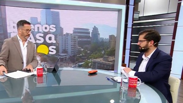 Revisa la entrevista completa al Presidente Boric en el "Buenos Días a Todos"
