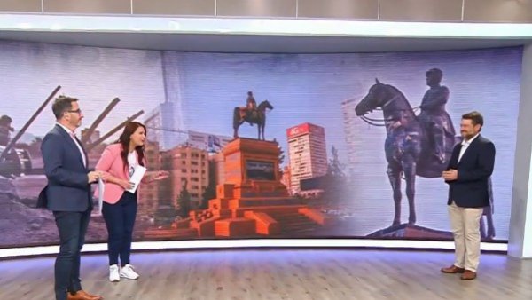 Gobernador Orrego detalla plan de renovación: Así quedará Plaza Baquedano y eje Alameda Providencia
