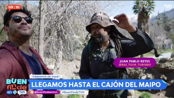 Vámonos de Viaje: Gino Costa fue hasta el Cajón del Maipo
