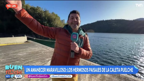 Los hermosos paisajes de Caleta Puelche
