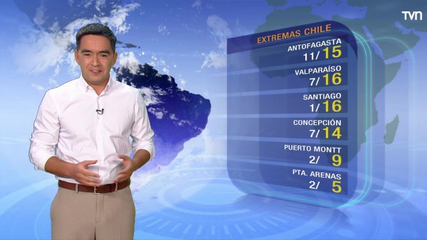 Pronóstico del tiempo: Viernes 5 de agosto | TV Tiempo
