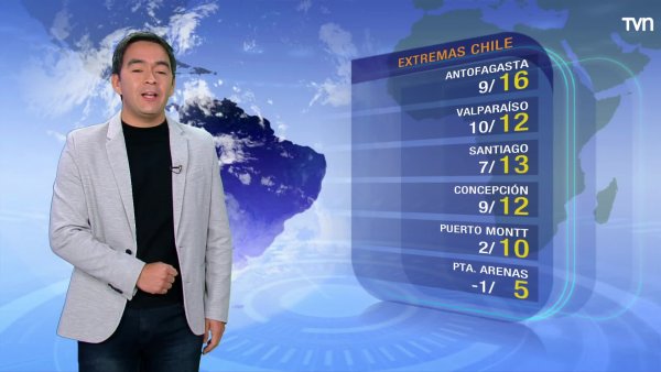 Nubosidad en todo el país
