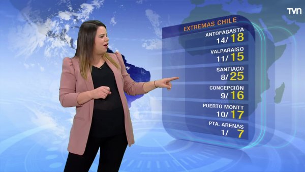 Bajan las temperaturas en la zona central
