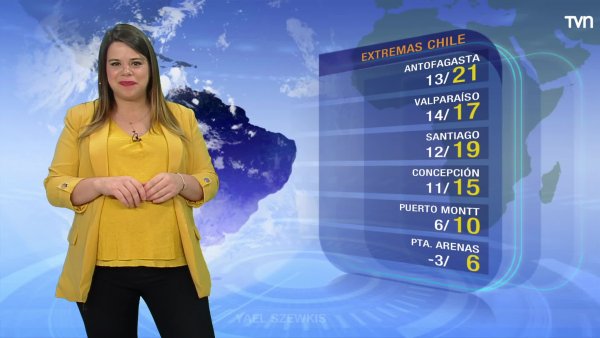 Se esperan algunos chubascos en la precordillera de la zona central

